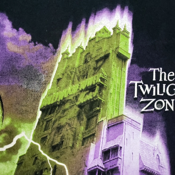 Vintage I Survived Tower Of Terror The Twilight Zone Walt Disney World T-shirt - Picture 3 of 12